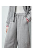 Women's Lazy Academy Soft American Curved Leg Trousers Autumn Paneled Design Pear Figure Shaping Pants