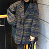 Checkered Coat for Women Spring Korean Edition Retro Western Style Reduced Age Small Fragrant Whisper Coat for Women WF