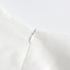 Solid Dresses For Women Deep V Neck Long Sleeves High Waist Patchwork Folds Minimalist Dress Female Clothing