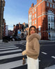 Slim Knit Cardigan Hoodies Women Autumn Solid Long Sleeve Sweater Coats Winter Street Vintage Basic Hoodie