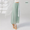 Pants Woman Sport Pants Fitness Pants Wide Leg Pants Double Layers Mesh Dance Pants Adult Long Pants Women Clothing