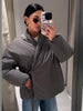 Upgraded Thick Wrap Front Tie Padded Jacket Kimono Style Collar Long Sleeve Loose Warm Daily Women Coat Winter Cotton Coats