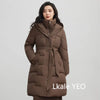 Women's Down Cotton Jacket Korean Version Versatile Lady Cotton Padded Outerwear Slim Temperament Ladies Winter Parka Coat