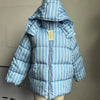 Elegant Printed Cotton Jacket Trouser Women's Set Hooded Thicken Zipper Coat Straight Pants Loose Lady Winter Autumn Suit
