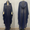 Muslim Kaftan Abaya Dress Hijab Dress Kimono Women Dubai Chiffon Hooded Dress Islamic Clothing Abaya Dubai Outfits