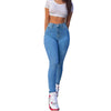 Denim Pant Women Jeans Vintage Pencil Pants Slim Fit High Waist Sheath Trousers Y2k Streetwear Elegant Work Casual Spring