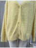 Imitation Mink Cardigan For Women Autumn Thick Knitted Jackets Yellow Oversize Cardigans Ladies Black Women Knitted Coat Velvet