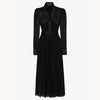 Customized Sexy Elegant Chiffon Midi Shirt Dress A-Line Evening Dresses Formal Prom Party Gowns for Women