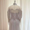 Beaded Mermaid Evening Dress for Women Elegant High Neck Long Sleeves for Women Wedding Party Gown Customized