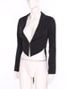 Womens Swallowtail Jacket Lapel Tuxedo Coat Tailcoat Blazer Vintage Outerwear for Nightclub Cocktails Waitress Cosplay Costume