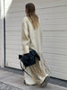 Elegant Tassel Woolen Coat Women Turn Down Collar Full Sleeve Pocket Female Autumn Jacket Streetwear Trench Coats