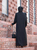 Modest Hooded Prayer Dress Muslim AbayasFull Sleeve One-piece Kaftan Women Ramadan Jilbabs Hijab Dresses Islamic Clothing