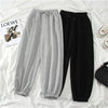 Gray women Sweatpants Autumn Baggy Oversize Sports Pants Black winter thick Joggers Streetwear Trousers