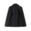Autumn Spring Solid Lapel Blazer Jacket For Women Long Sleeve Single Breasted Suit Coats Female Street Chic Outerwear