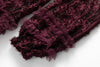 Women's Evening Dress Purple Three-Dimensional Flower Ruffled Long Sleeve Mesh Dresses Autumn Clothing QM782