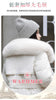 White Fur Collar Down Cotton Parkas Padded Coat Women Winter Long Over The Knee Waist Warm Thick Parkas Coat