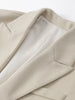 Elegant Tassel Woolen Coat Women Turn Down Collar Full Sleeve Pocket Female Autumn Jacket Streetwear Trench Coats