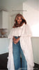 Square Neck Flowy Tunic Blouse Batwing Long Ruffle Maxi Cape Sleeve Loose Chiffon Blouse Women Boho Casual Elegant Flowy Shirt