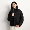 Down Jacket Women Winter Puffer Down Fill Goose Down Waterproof Oil-proof Stain-proof Stand Collar Coat Women