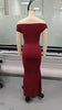 Autumn Women's Off-Shoulder Boat Neck Dress Sexy Elegant Long Skirt Evening Gown for Women