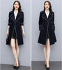 Trench Coat Women Double-Breasted Trenchcoat Lace Female Autumn Casual Coats Windbreaker Outwear Raincoat Streetwear
