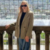 Blazer Woman Black Beige Khaki Blue Green Gray Women coat Office Wear Women's Blazers Jacket Outerwears