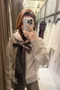 women's holiday party date gentle cute bow act the role of long sleeve hooded knit coat
