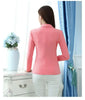 Women Blazer Office Ladies Elegant Outwear Long Sleeve Work Wear Classy Female Pink Suit African Autumn