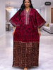African Dresses for Women Plus Size Traditional Africa Clothing Dashiki Ankara Gown Abayas Robe Muslim Kaftan Maxi Dress