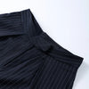 Stitching Blazer Pants Suit Women's Loose Lapel Long Sleeve Coats Wide Leg Trousers Autumn Female Elegant Suit