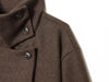 Women's Autumn Winter Stand Collar Thick Jackets Autumn Female Single Breasted Loose Long Sleeve Coats Lady Short Outwear