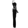 Slash Neck Dress Women Chic Elegant Sexy Patchwork Mesh Ruched Hollow Birthday Party Clubwear Vacation Vestidos