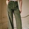 Women's Tailored Vacation Elegant Casual Outdoor Sports Corduroy All-Season Pants