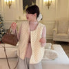 Sweet Lamb Wool Corduroy Women Clothing Minority Age Reduction Vests Slim Loose Casual Sell Chaqueta Mujer