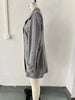 Autumn/Winter Women's Casual Coat Flattering Loose-Fit Notched Lapel Single-Row Multi-Button Mid-Length Wool Blazer