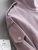 Solid-color England Style Tie-waist Mid-length Coats Long Sleeves Autumn Simple Women's Jackets