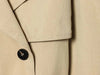 Holiday Casual Chic Women Short Trench Coat Double Breasted Sashes Jacket Trench Spring Sumer Office Trench