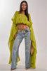 Square Neck Flowy Tunic Blouse Batwing Long Ruffle Maxi Cape Sleeve Loose Chiffon Blouse Women Boho Casual Elegant Flowy Shirt