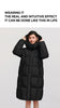 Down Jacket Women Long Length Waterproof Oil-proof Stain-proof Winter Detachable Hooded Winter Clothing Coats