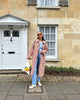 Women Red Plaid Long Trench Coat Casual Lapel Single Breasted Full Sleeve Windbreaker Jacket Y2k Autumn Lady Streetwear