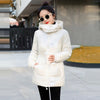 Smooth Women's Jacket Autumn Hooded Coats Female Warm Parkas Korean Winter Outerwear Waterproof Autumn Clothing