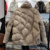 Janveny 90% White Duck Down Jacket Women Ultra Light Down Coat Casual Loose Stand-Up Collar Clothes Waterproof Windproof Outwear