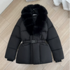 Faux Fur Neck Short Jackets Women Long Sleeve Ruff Thicken Loose Outerwear Female Autumn Winter Chic Daily Coats