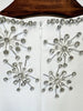 High Street Designer Party Vestido Women's Rhinestone Diamonds Beaded Split Long Maxi Dress