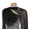 African Dresses For Women Elegant Africa Clothing Turkey Wedding Party Long Dress rhinestone party dress Outfits