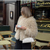 Faux Fur Coat Women Loose Lapel Full Sleeve Fluffy Short Overcoat Autumn Winter Street Lady Furry Warm Overcoat