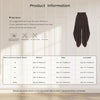Women Palazzo Pants Trousers Casual SlacksBaroque Pleated Loose Wide Leg Pants Daily Commute Office Pants Women's Trousers