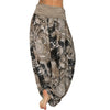 Plus Size 1XL-8XL Woman‘s Multi-color Digital Printed Harem Pants Trousers Ladies Long Leg Wide Leg Pants Pants