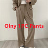 Elegant Office Lady Business Suit Set Blazers Spring Women's Clothing Suit Jacket Casual Pants Set Wide Leg Suit Pants