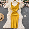 Winter Women Knitted Sets Breading Long Sleeve Pearl Sweater+Knitted Camis Dress Sets Sweater Suits